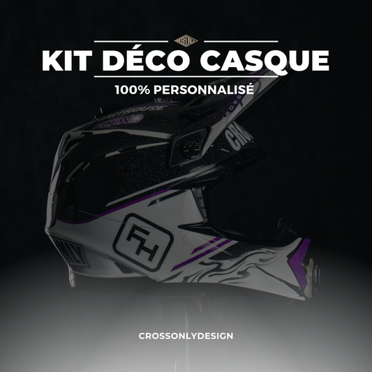 KIT DÉCO CASQUE Personnalisé